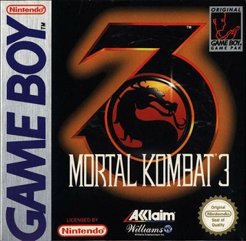 Pochette Mortal Kombat 3 version GameBoy/Color