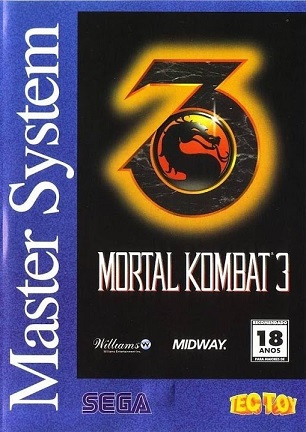 Pochette Mortal Kombat 3 version Master System