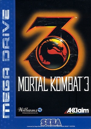 Pochette Mortal Kombat 3 version Megadrive