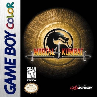 Pochette Mortal Kombat 4 version GameBoy/Color