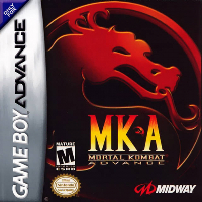 Pochette Mortal Kombat Advance version GameBoy Advance