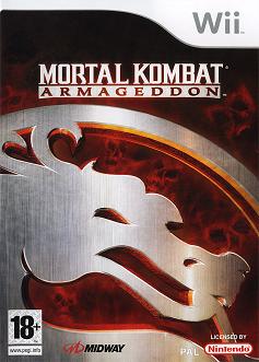 Pochette Mortal Kombat Armageddon version Wii