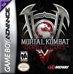 Pochette Mortal Kombat Deadly Alliance version GameBoy Advance