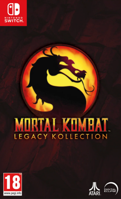 Pochette Mortal Kombat Legacy Kollection version Switch