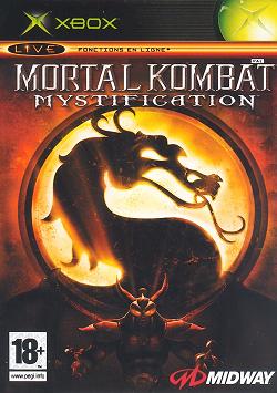 Pochette Mortal Kombat Mystification version Xbox