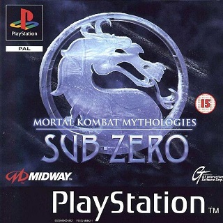 Pochette Mortal Kombat Mythologies : Sub-Zero version PlayStation