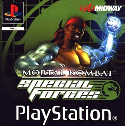 Pochette Mortal Kombat Special Forces version PlayStation