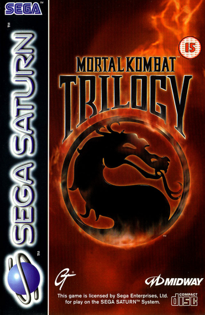 Pochette Mortal Kombat Trilogy version Saturn