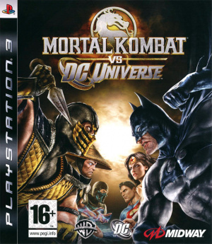 Pochette Mortal Kombat vs DC Universe version PlayStation 3