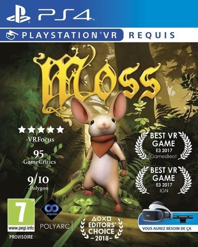 Pochette Moss version PlayStation 4