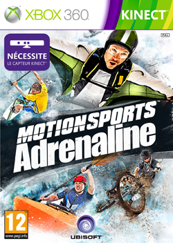 Pochette MotionSports Adrenaline version Xbox 360