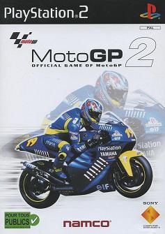 Pochette MotoGP 2 version PlayStation 2