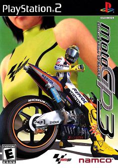 Pochette MotoGP 3 version PlayStation 2