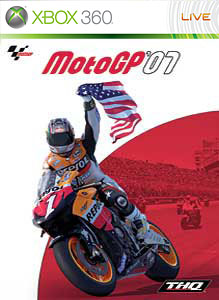 Pochette MotoGP '07 version Xbox 360