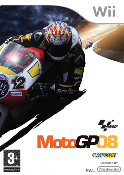 Pochette MotoGP 08 version Wii