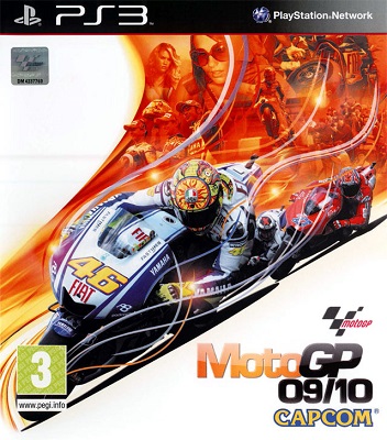 Pochette MotoGP 09/10 version PlayStation 3