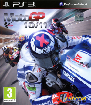 Pochette MotoGP 10/11 version PlayStation 3