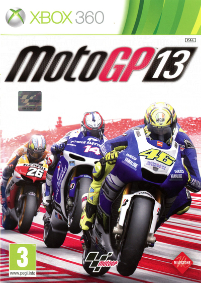 Pochette MotoGP 13 version Xbox 360