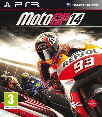 Pochette MotoGP 14 version PlayStation 3