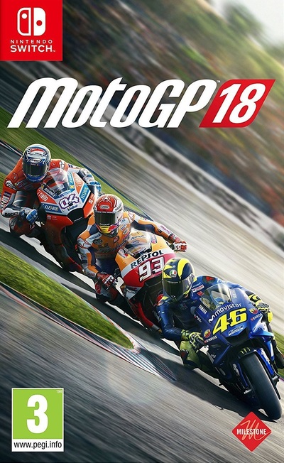 Pochette MotoGP 18 version Switch
