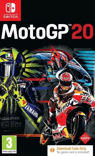 Pochette MotoGP 20 version Switch
