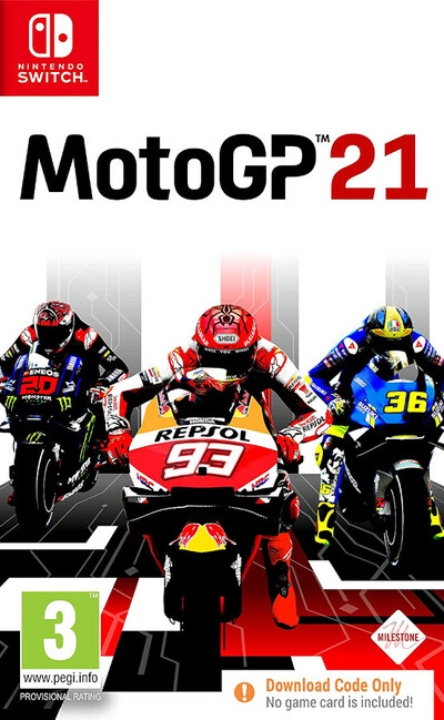 Pochette MotoGP 21 version Switch