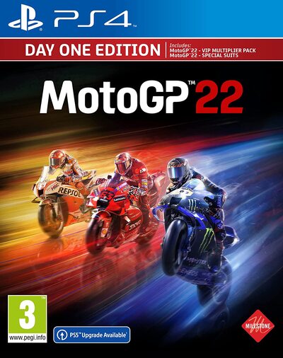 Pochette MotoGP 22 version PlayStation 4