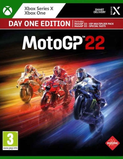 Pochette MotoGP 22 version Xbox Series X/S