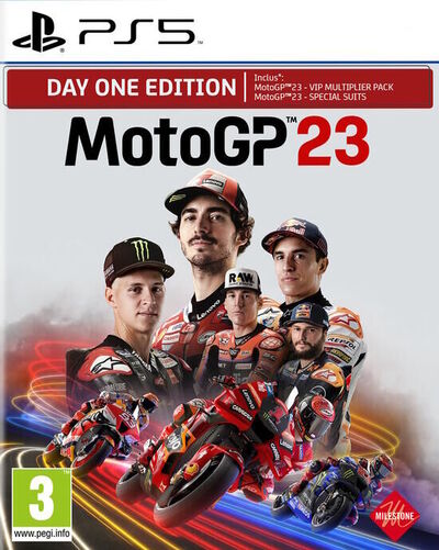 Pochette MotoGP 23 version PlayStation 5