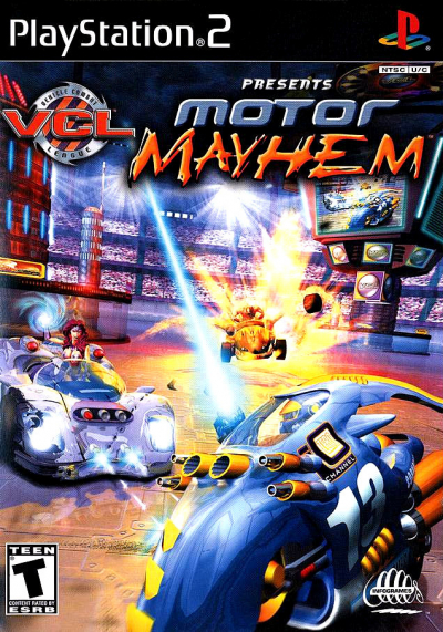 Pochette Motor Mayhem version PlayStation 2