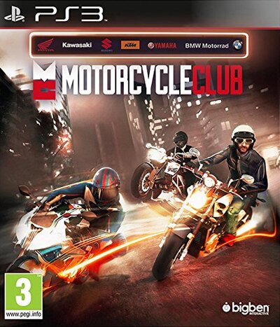 Pochette Motorcycle Club version PlayStation 3