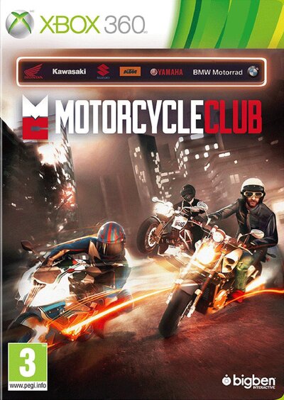 Pochette Motorcycle Club version Xbox 360
