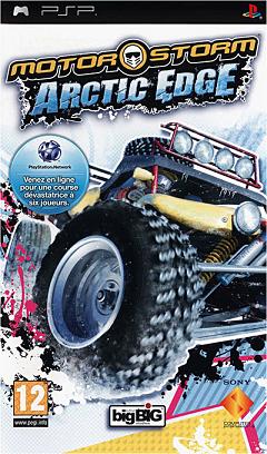 Pochette MotorStorm : Arctic Edge version PSP