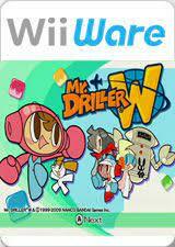 Pochette Mr. Driller World version Wii