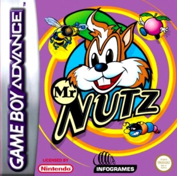 Pochette Mr. Nutz version GameBoy Advance
