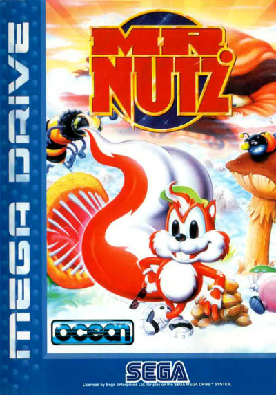 Pochette Mr. Nutz version Megadrive