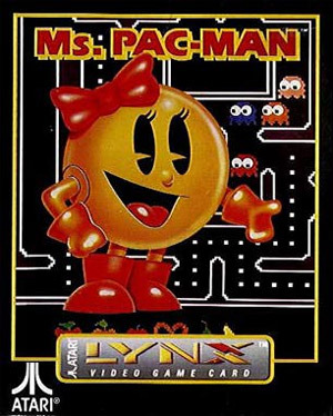 Pochette Ms. Pac-Man version Lynx