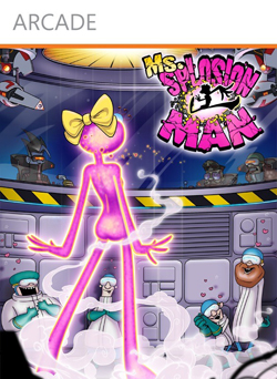 Pochette Ms. Splosion Man version Xbox 360