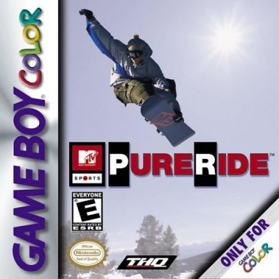 Pochette MTV Sports : Pure Ride version GameBoy/Color