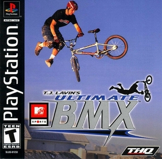 Pochette MTV Sports : T.J. Lavin's Ultimate BMX version PlayStation