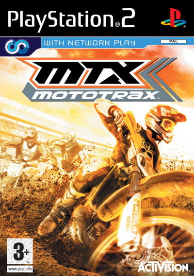 Pochette MTX : Mototrax version PlayStation 2