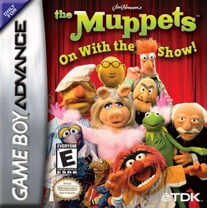 Pochette Muppets : Que le Spectacle Commence! version GameBoy Advance