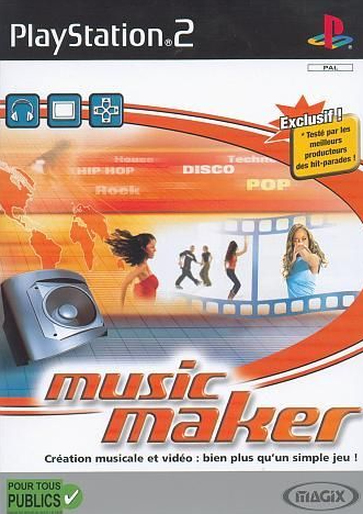 Pochette Music Maker version PlayStation 2