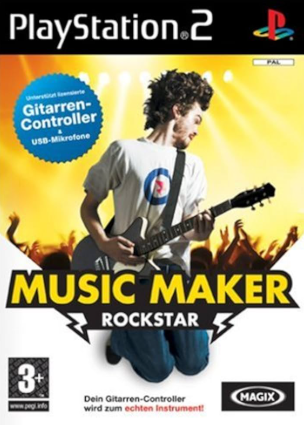 Pochette Music Maker Rockstar version PlayStation 2
