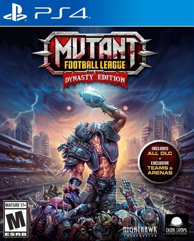 Pochette Mutant Football League version PlayStation 4