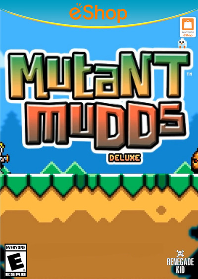 Pochette Mutant Mudds Deluxe version Wii U
