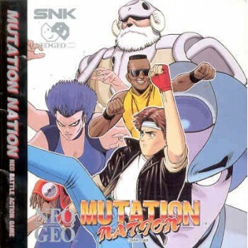 Pochette Mutation Nation version Neo-Geo CD