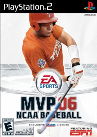 Pochette MVP 06 NCAA Baseball version PlayStation 2