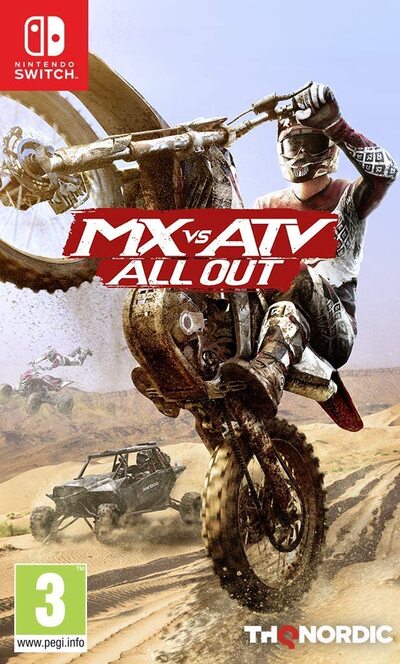 Pochette MX vs ATV All Out version Switch