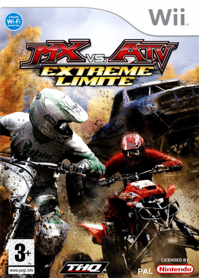 Pochette MX vs ATV : Extrême Limite version Wii